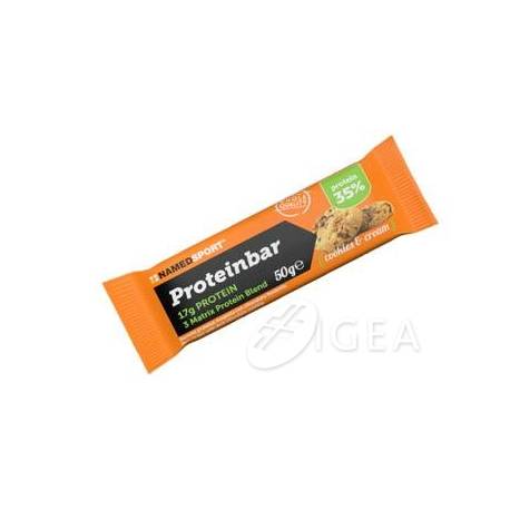 Named Sport Proteinbar Cookies & Cream Barretta proteica 50 g