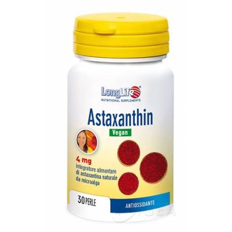 Longlife Astaxanthin Integratore di Astaxantina Naturale per la Pelle