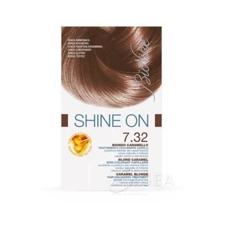 BioNike Shine On 7.32 Biondo Caramello Tinta per capelli