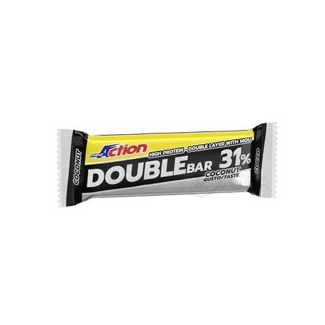 ProAction Double Bar 31% Barretta Proteica Gusto Cocco 60 g