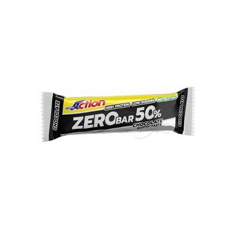ProAction Zero Bar 50% Barretta Proteica Gusto Cioccolato 60 g