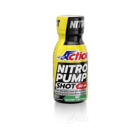ProAction Nitro Pump Shot Integratore Energetico Pre-Workout 40 ml