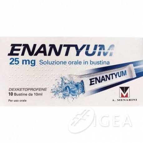 Enantyum 25 Mg - Soluzione Orale Monodose