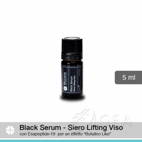 Mucaria Cosmetics Black Serum Siero Lifting Viso 5 ml