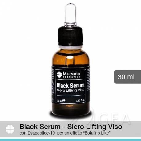 Mucaria Cosmetics Black Serum Siero Lifting Viso 30 ml