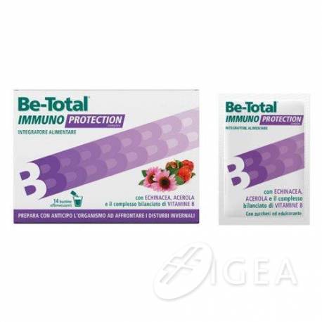 Be-Total Immuno Protection Integratore per le difese immunitarie 14 bustine