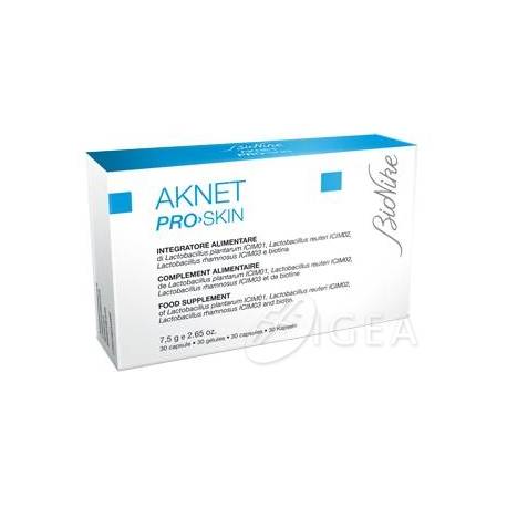 BioNike Aknet Pro Skin Integratore per la pelle 30 capsule