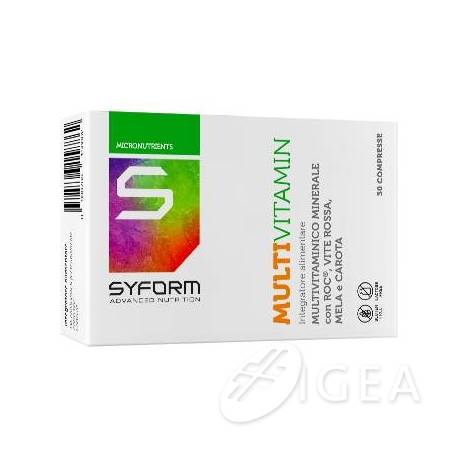 Syform Multivitamin Integratore di Vitamine 30 compresse