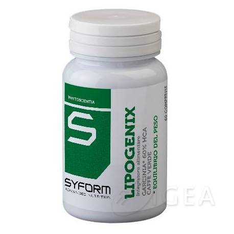 Syform Lipogenix Integratore per dimagrire 60 compresse
