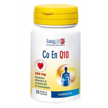 Longlife Co En Q10 Integratore Antiossidante Coenzima Q10