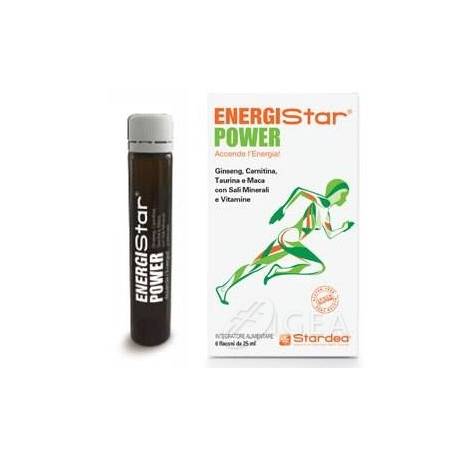 Stardea Energistar Power Integratore per sportivi 6 flaconcini x 25 ml