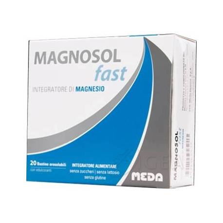 Meda Pharma Magnosol Fast Integratore Orosolubile  Magnesio