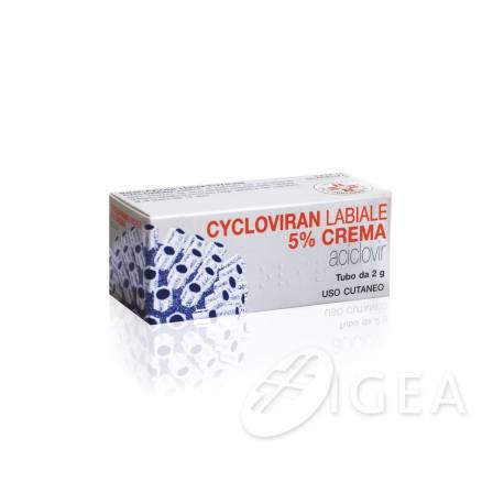 Cycloviran 5% Crema Labiale 2 g
