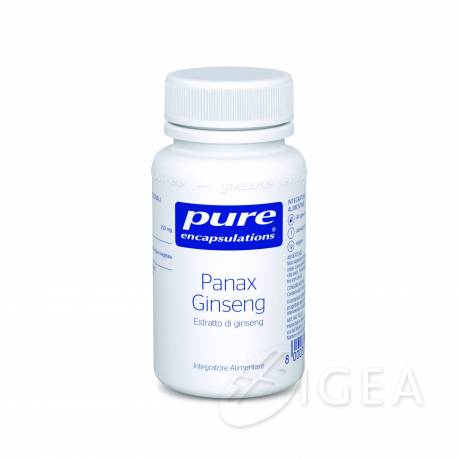 Nestlè Pure Encapsulations Panax Ginseng Contro la Stanchezza30 Capsule