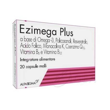 Ezimega Plus Integratore agli Omega 3 Contro il Colesterolo