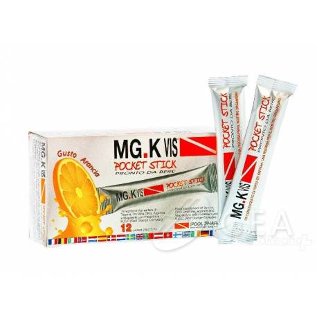 MGK Vis Pocket Stick Integratore Sali Minerali 12 stick