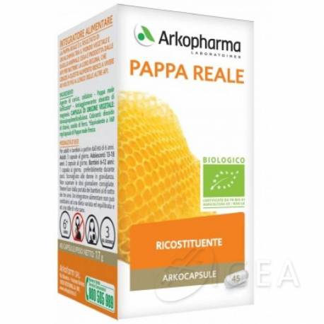 Arkopharma Arkocapsule Pappa Reale Bio Integratore tonico 45 capsule