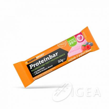 Named Sport Proteinbar Barretta Proteica Gusto Red Fruits&Yogurt 50 g