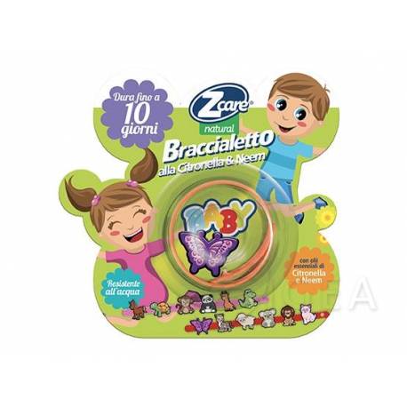 ZCare Natural Baby Braccialetto Antizanzare per Bambini