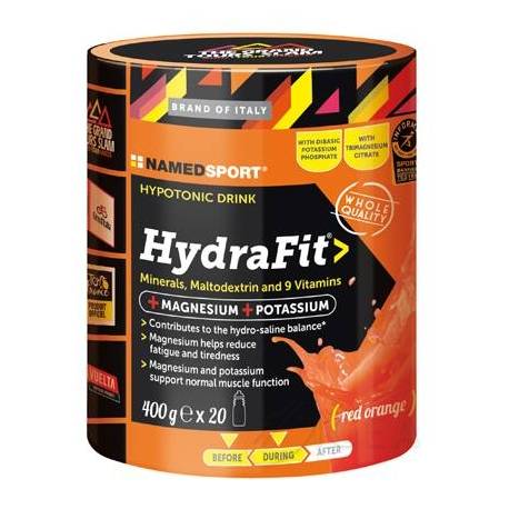Named Sport Hydrafit Ipotonic Drink Integratore di Sali Minerali 400 g