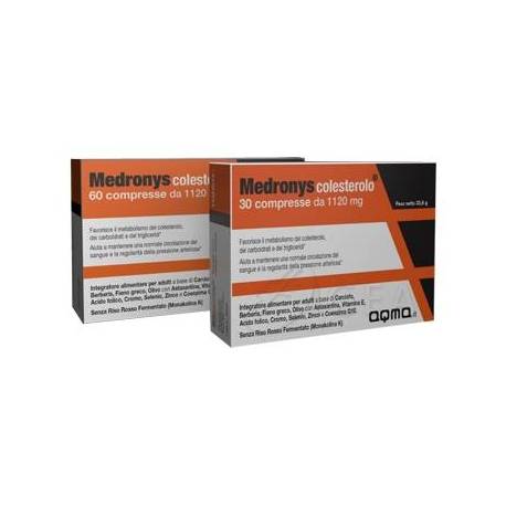 Medronys Colesterolo Integratore Controllo Colesterolo 60 compresse