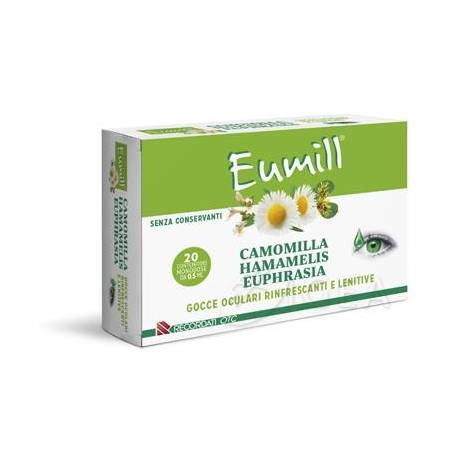 Eumill Gocce Oculari Antirossore 20 flaconcini monodose 0,5 ml