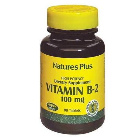 Nature's Plus Vitamina B2-Riboflavina Integratore per Dimagrire