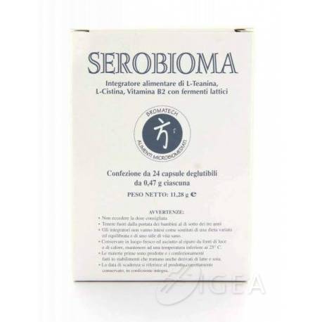 Bromatech Serobioma Integratore Fermenti Lattici 24 capsule