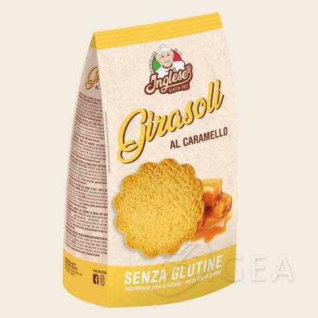 Inglese Girasoli Biscotti Al Caramello Senza Glutine 300 g