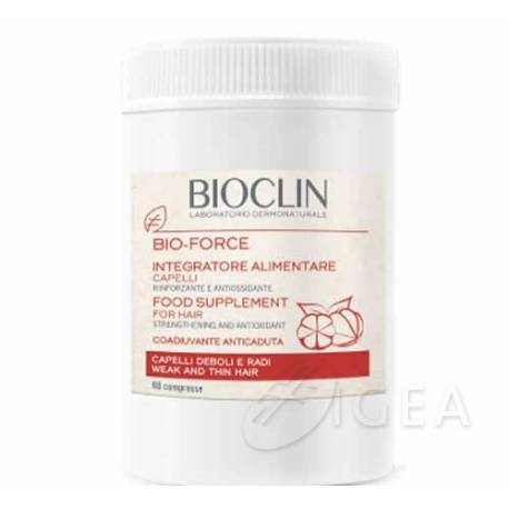 Bioclin Bio-Force Integratore Rinforzante per Capelli 60 compresse