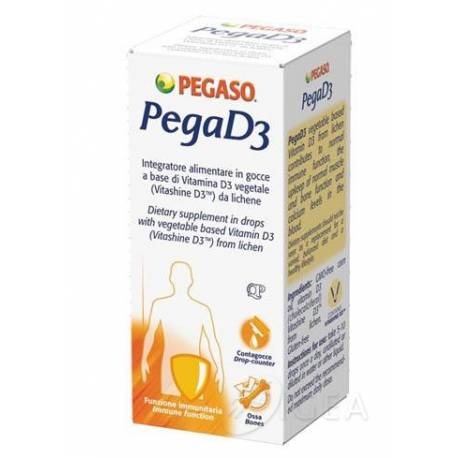 Pegaso PegaD3 Integratore Alimentare Di Vitamina D3 20 ml