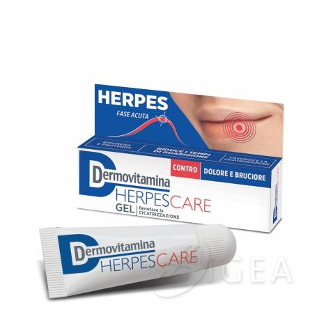 Dermovitamina Herpes Care Gel per le labbra 8 ml