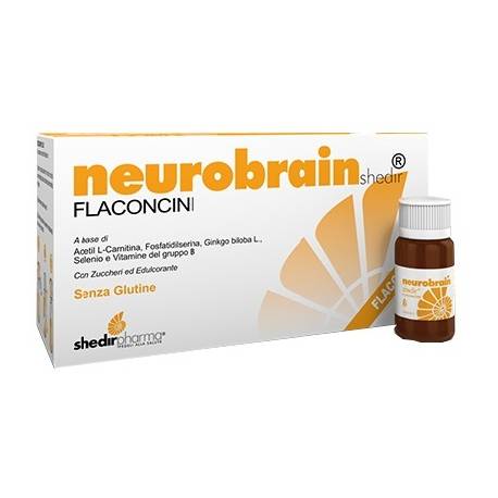 Neurobrain per la funzionalità del microcircolo e sistema nervoso 10 Flaconcini x 10 ml