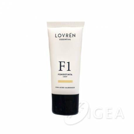 Lovren Essential F1 Light Fondotinta con Acido Ialuronico 25 ml