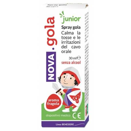 Nova Gola Spray Junior Gusto Fragola 30 ml