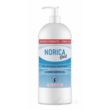 Norica Gel Detergente Igienizzante 70% Alcool 1000 ml