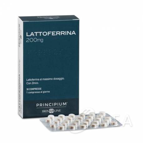 Bios Line Principium Lattoferrina 200 mg Integratore di Lattoferrina 30 compresse