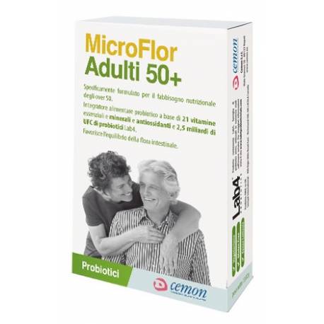 Cemon Microflor Adulti 50+ 30 Capsule