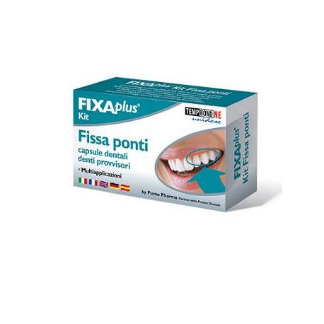 Fixaplus Kit Cemento Provvisorio per Ponti 1 Pezzo