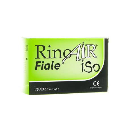 Shedir-Pharma Rinoair Iso per la pulizia delle cavità nasali 10 Fiale da 5 ml