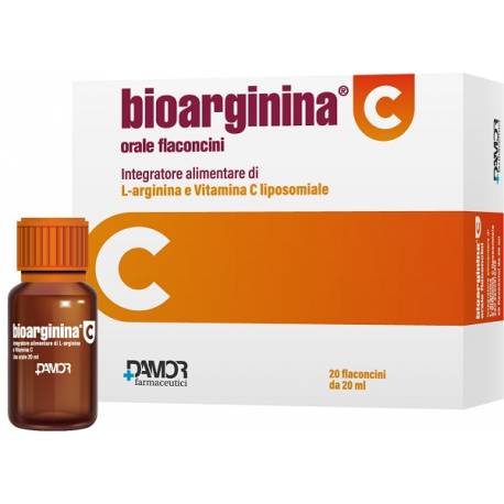 Bioarginina C Orale Integratore per il sistema immunitario 20 Flaconcini
