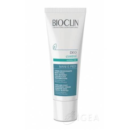 Bioclin Deo Control Crema Mani e Piedi per Ipersudorazione 30 ml