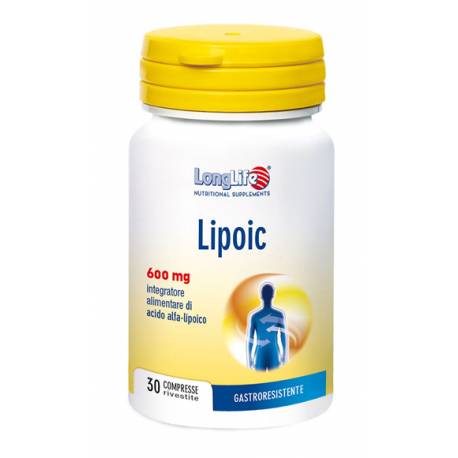 Longlife Lipoic Integratore Antiossidante 30 compresse
