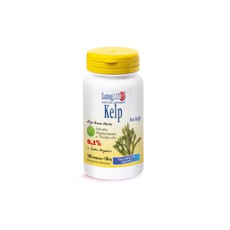LongLife Kelp 150 mg Integratore per funzione tiroidea 180 Compresse