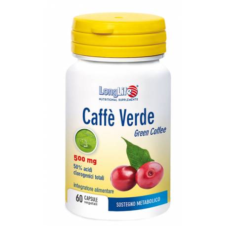 Longlife Caffè Verde Integratore Sostegno Metabolico 60 capsule