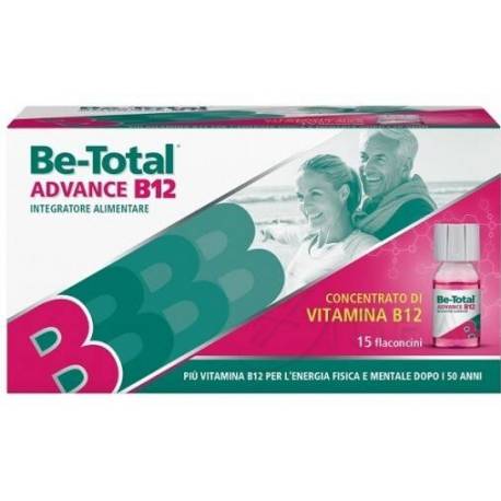 Be-Total Advance B12 Integratore per stanchezza fisica e mentale 15 flaconcini