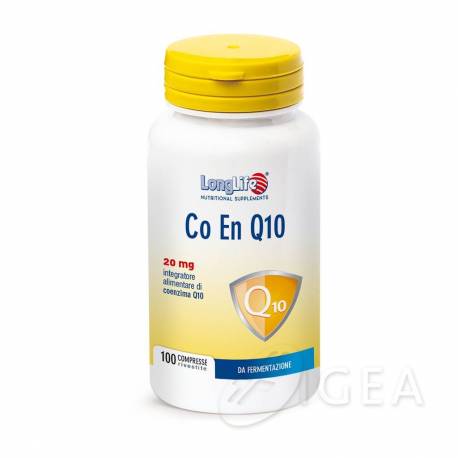 Longlife Co En Q10 20 MG Integratore Antiossidante 100 compresse