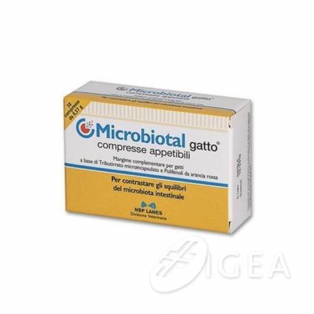 N.B.F Microbiotal Gatto Mangime Complementare 30 compresse
