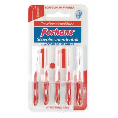 Forhans Travel Interdental Brush Scovolino 1.1 5 pezzi