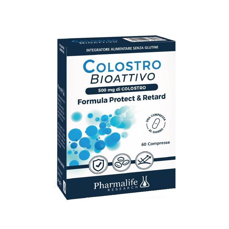 Pharmalife Research Colostro Bioattivo per le difese immunitarie 60 Compresse